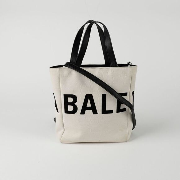 Balenciaga Handbags - Logo Canvas Tote Shoulder Bag